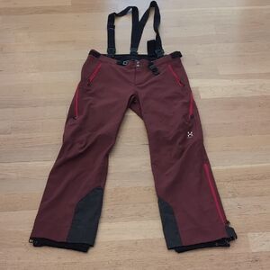 Men's Brown Ski Pants